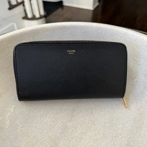 Celine Large Zipped Wallet